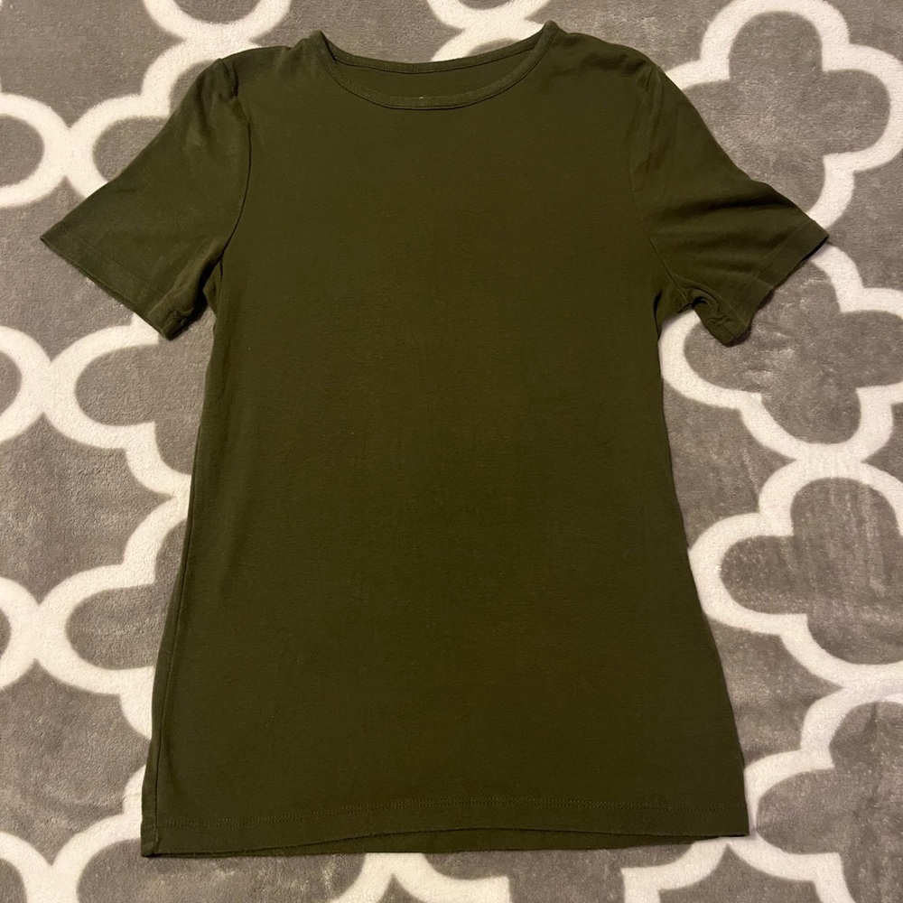 a new day Olive Green Short Sleeve Tee